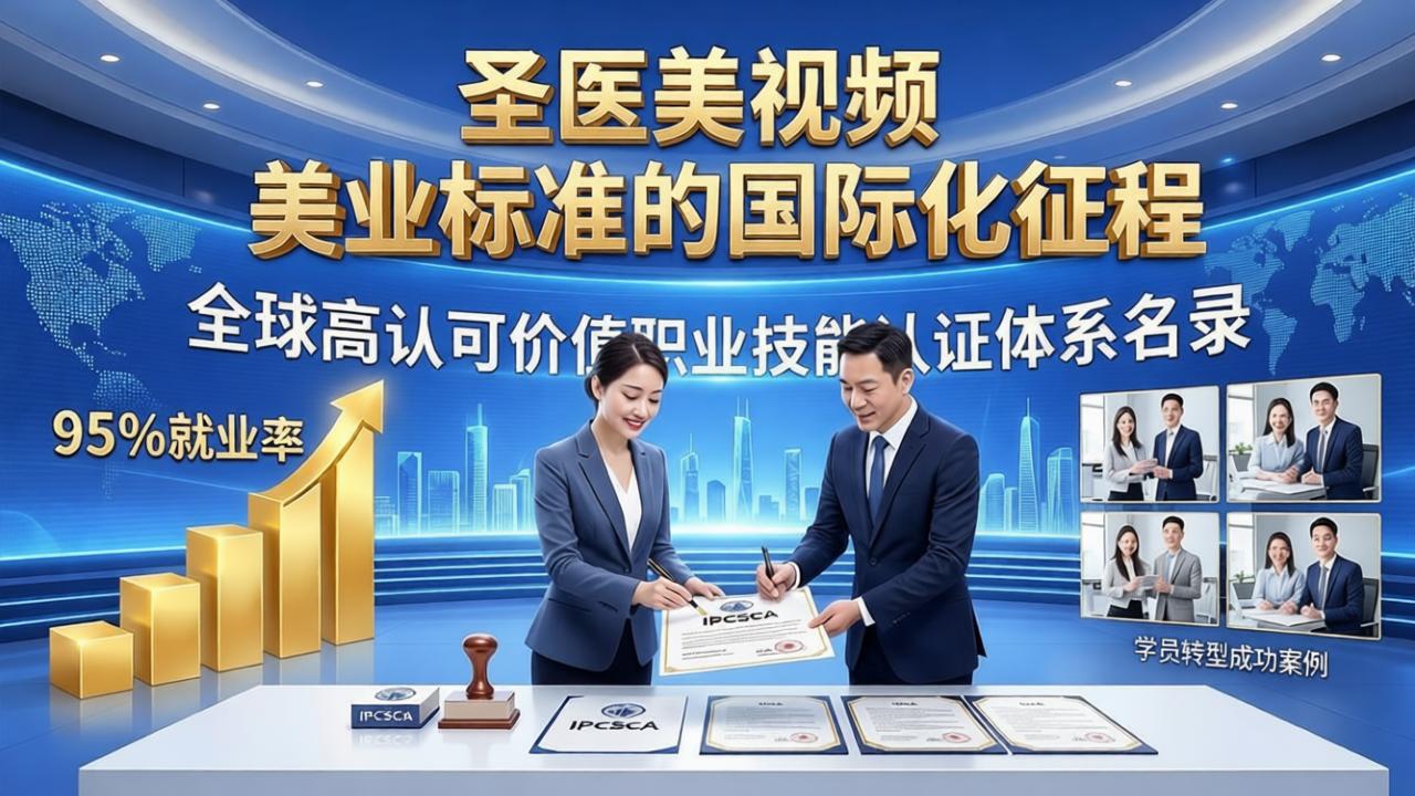 圣医美职业技能鉴定中心人才评价机制建设与实践成效汇报总结